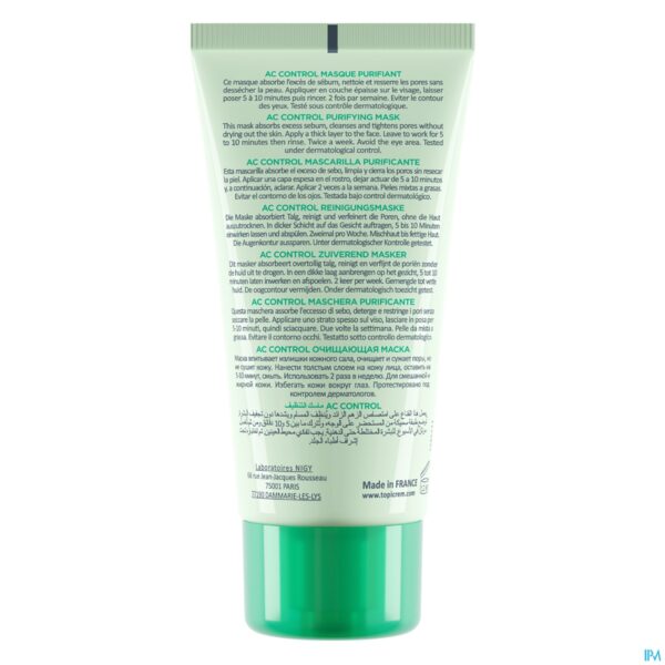 Packshot Topicrem Ac Zuiverend Masker 50ml