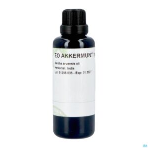 Packshot Sjankara Akkermunt Ess. Olie Bio 50ml