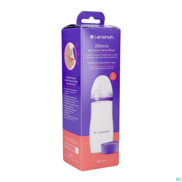 Packshot LANSINOH DRINKFLES & NATURALWAVE® SPEEN 330ML