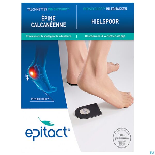 Packshot Epitact Inleghakken Physio Choc Dame 1 Paar 0661