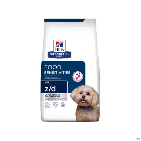 Packshot Prescription Diet Canine Z/d Mini 1kg