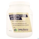 Packshot Whey Proteine Isolaat Chocolade 900g Deba