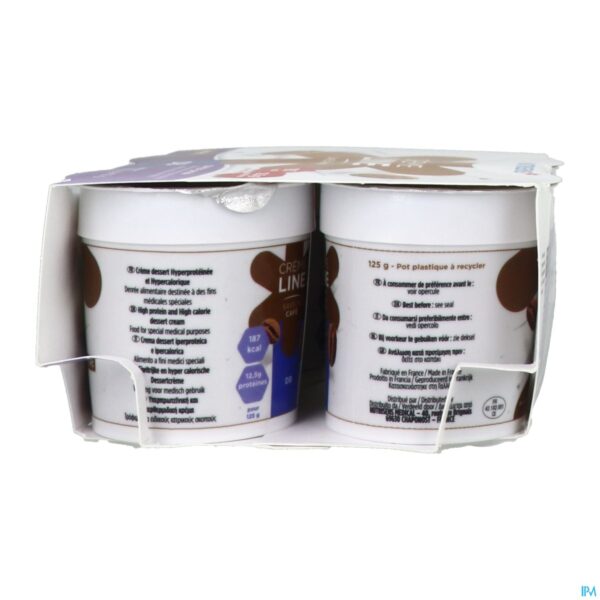 Packshot Cremeline Db Lactosevrij Koffie 4x125g