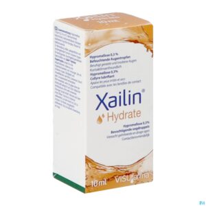Packshot Xailin Hydrate Hypromellose 0,3% Fl 10ml