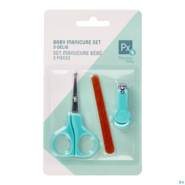 Packshot Pharmex Bebe Manicure Setje 3 Prod.