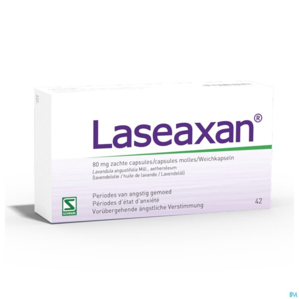 Packshot Laseaxan® 42 zachte capsules