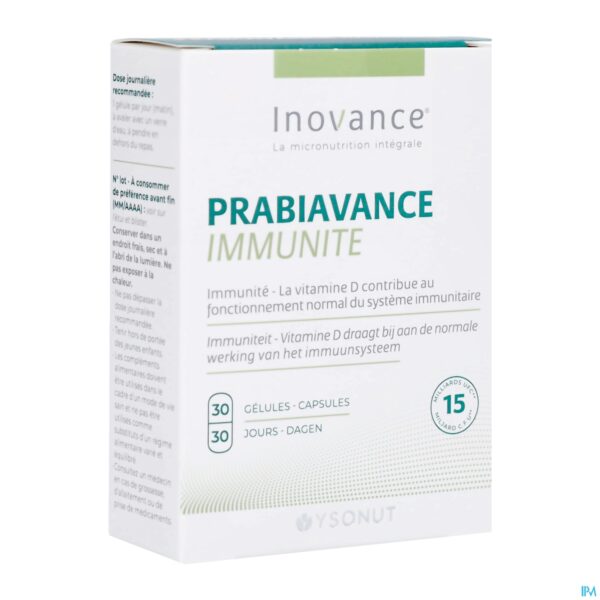 Packshot Inovance Prabiavance Immunite Caps 30 Packshot Inovance Prabiavance Immunite Caps 30
