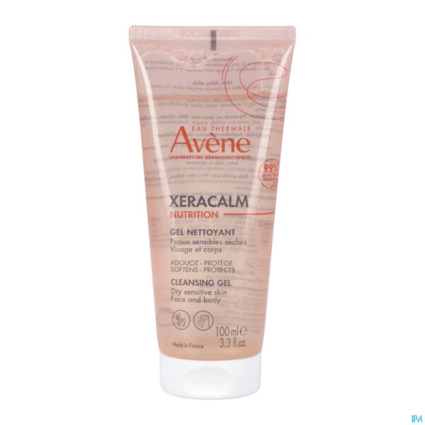 Packshot Avene Xeracalm Nutrition Reinigingsgel 100ml Packshot Avene Xeracalm Nutrition Reinigingsgel 100ml