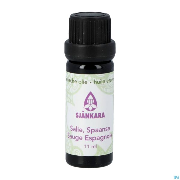 Productshot Sjankara Salie, Spaanse Ess. Olie 11ml