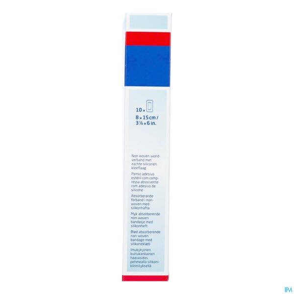 Packshot Leukomed Skin Sens. 8cmx15cm 10
