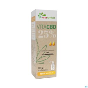Packshot Vitacbd 25% Fl 10ml