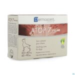 Packshot Dermoscent Atop 7 Spot On Hond 20-40kg 4x2,4ml