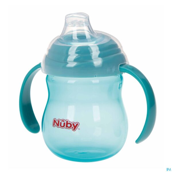 Productshot Nuby A/lekbeker Handvaten Aqua 6m+ 270ml