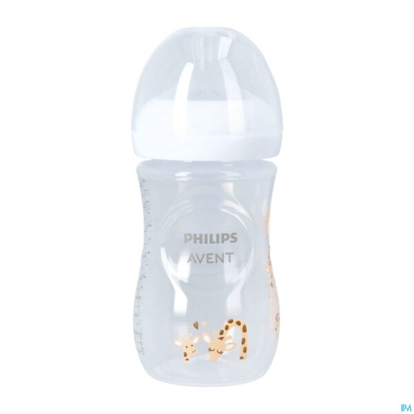 Productshot Philips Avent Natural 3.0 Zuigfles Giraf 260ml