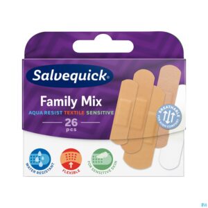 Packshot Salvequick Family Mix 26