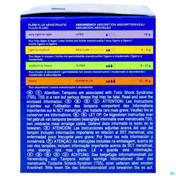 Packshot Tampax Compak Super 26