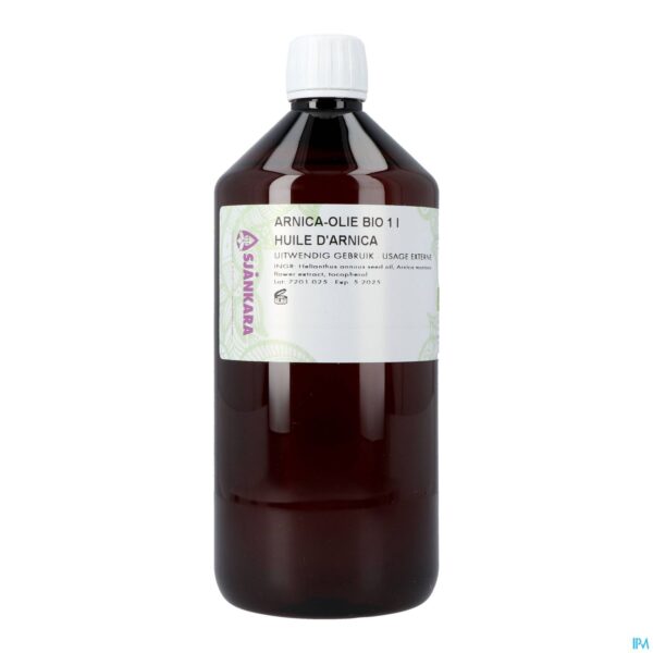 Packshot Sjankara Arnica Olie Maceraat Bio 1000ml