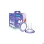 Productshot Lansinoh Borstschilden Comfort Fit 2x28mm