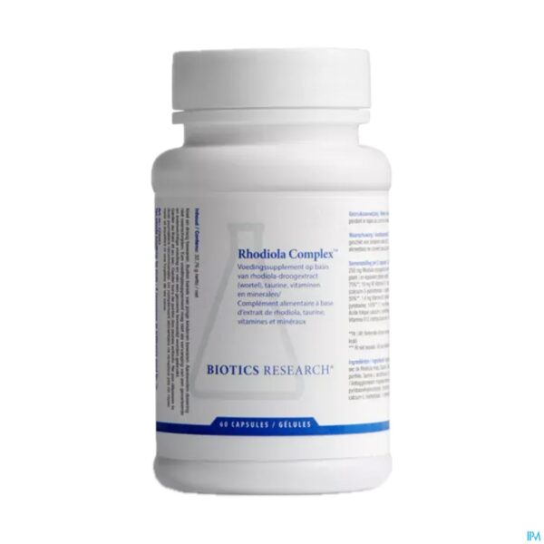 Packshot Rhodiola Complex Caps 60