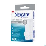 Packshot Nexcare 3m Soft Touch Universal Assort. Strips 40