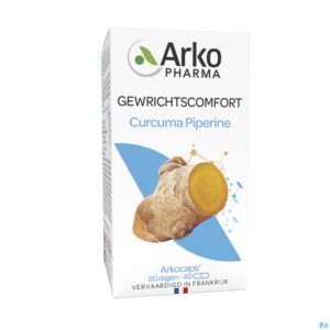 Packshot Arkocaps Curcuma Caps 40 Nf