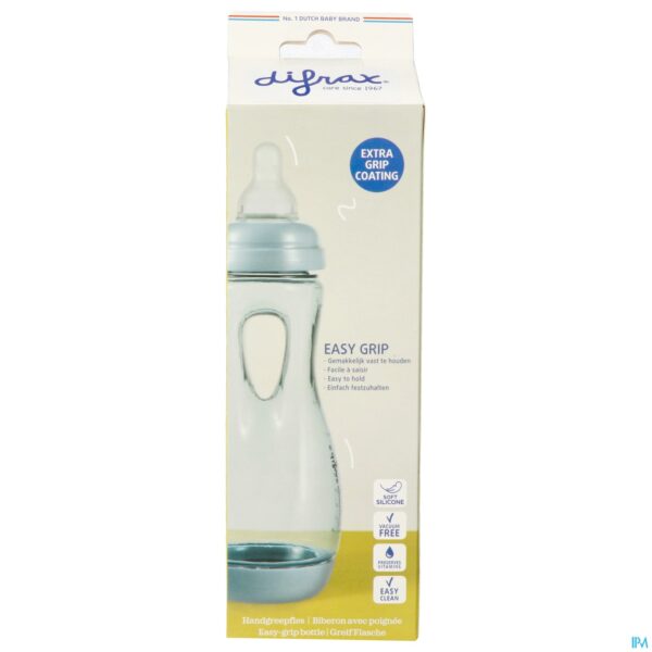 Packshot Difrax Handgreepfles Sage 240ml