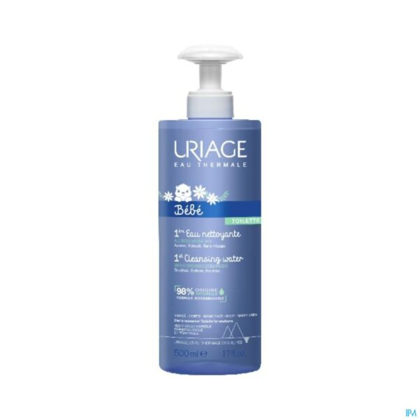 Productshot Uriage Bb 1ere Eau Nettoyante 500ml
