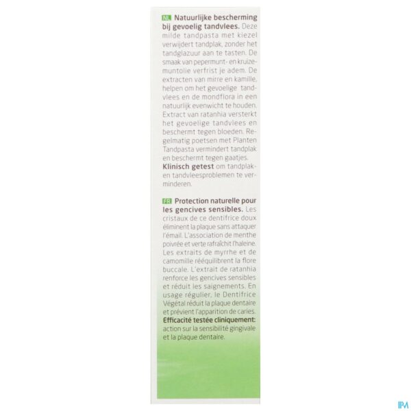 Packshot Weleda Tandpasta Planten Tube 75ml