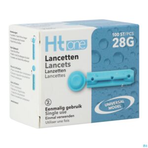 Packshot Ht One Lancetten 28g 100