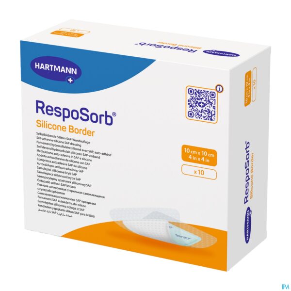 Packshot Resposorb Silicone Border 10x10cm 10 4130010