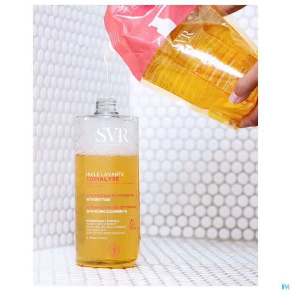 Lifestyle_image Svr Topialyse Huile Lavant Eco Recharge Fl 1l
