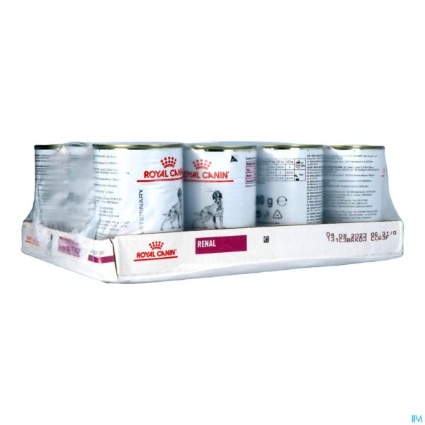 Packshot Royal Canin Dog Renal Wet 12x410g