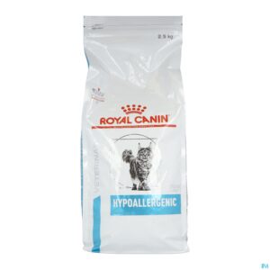 Packshot Royal Canin Cat Hypoallergenic Dry 2,5kg