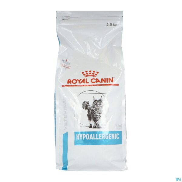 Packshot Royal Canin Cat Hypoallergenic Dry 2,5kg
