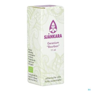 Packshot Sjankara Geranium Bourbon Ess. Olie Bio 11ml