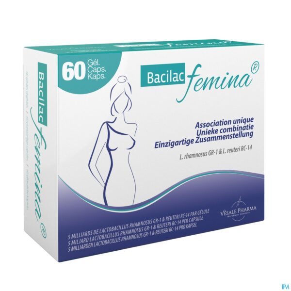 Packshot Bacilac Femina Caps 15 Packshot Bacilac Femina Caps 15
