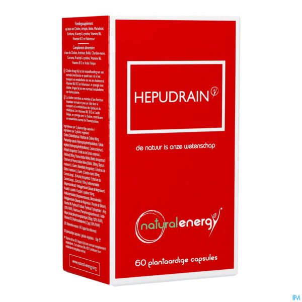 Packshot Natural Energy Hepudrain Caps 60