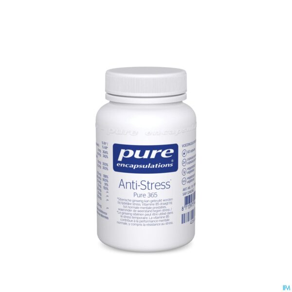 Packshot Pure Encapsulations Anti Stress Pot Caps 60 Packshot Pure Encapsulations Anti Stress Pot Caps 60