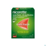 Packshot Nicorette Invisipatch 25mg Patch 14