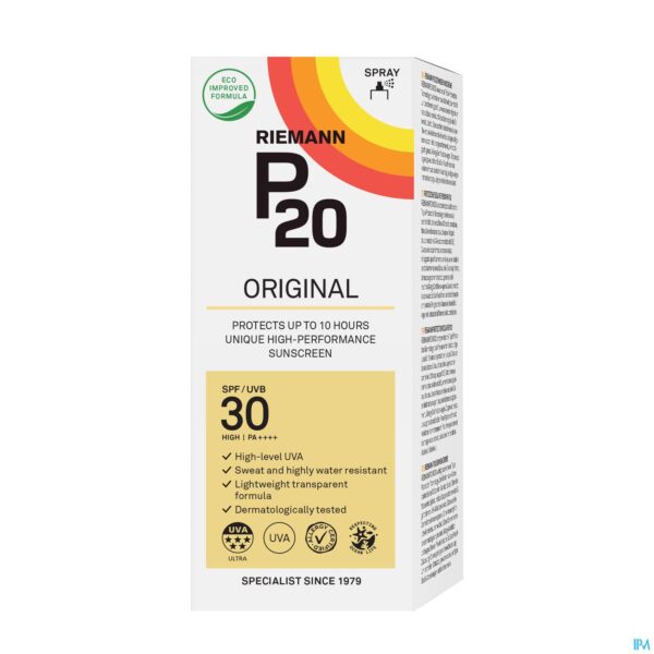 Packshot P20 Zonnespray Ip30 175ml Packshot P20 Zonnespray Ip30 175ml