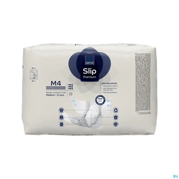Packshot Abena Slip Premium M4 Broekluier 21