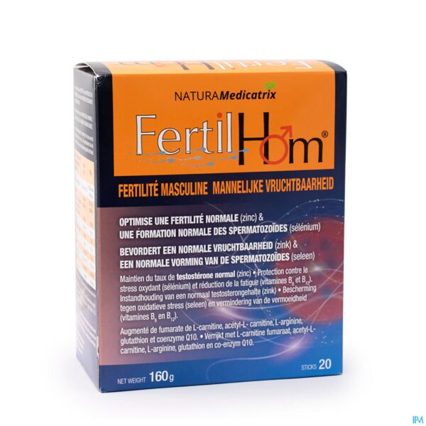 Packshot Fertilhom Sticks 20x8g Nf