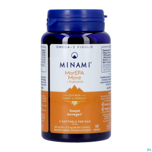 Productshot Minami Morepa Move + Curcuma Softgels 60 Nf