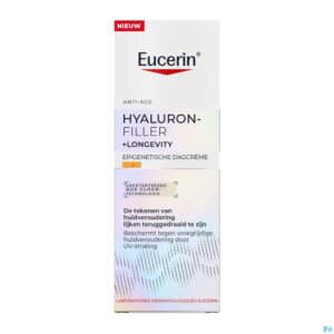 Packshot Eucerin Hyaluron-fil.+long.epig.dagcr. Spf30 50ml