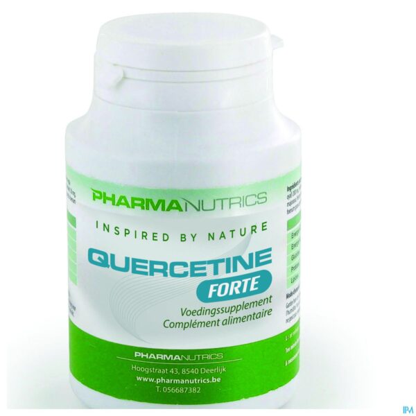 Packshot Quercetine Forte V-caps 60 Pharmanutrics