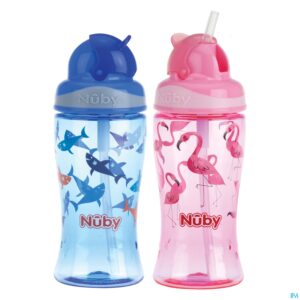 Productshot Nuby Flip-it Beker Uit Tritan 360ml 3j+