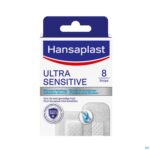 Packshot Hansaplast Pleisters Ultra Sensitive 8