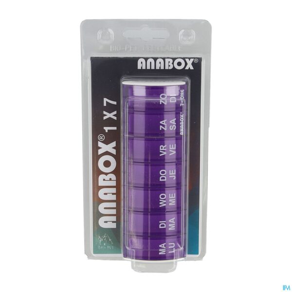 Packshot Anabox Pildoos Week Paars