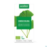 Packshot Purasana Vegan Ginkgo Biloba V-caps 70 Be-bio-02