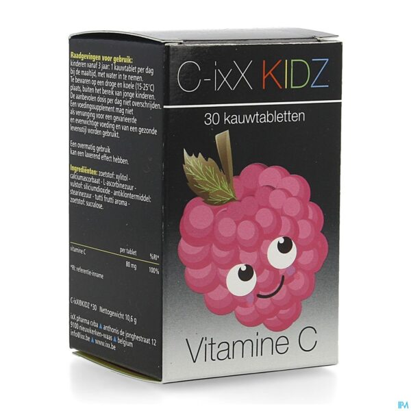 Packshot C-ixx Kidz Kauwtabl 30